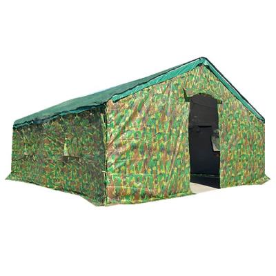 China Outdoor Heavy Duty Canvas Army Tent Military Tent Diagonal Bracing Type for sale