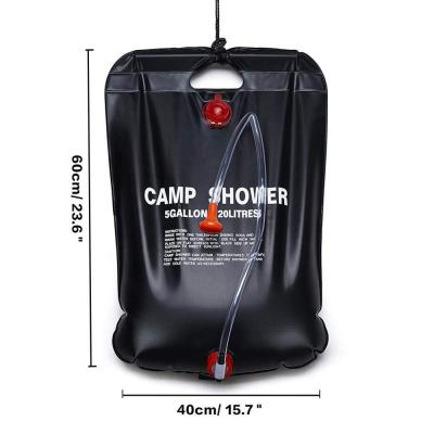 China Factory Price Camping Solar Shower Bag Solar Shower Water Bladder for sale