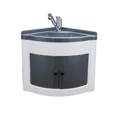 China Modern Hot Sale Bathroom Sink Cabinet Corner Small Bathroom Sink With Modern Cabinet for sale