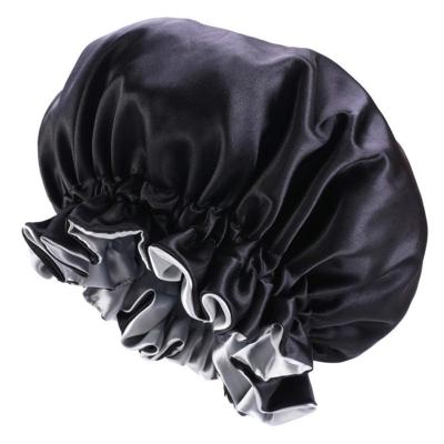 China Dobby Double-Layer Satin With A Large Size And A Variety Of Uses Can Be Customized Fashion Nightcap for sale