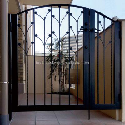 China Precisely Easily Assembled Automatic Aluminum Casted Villa Garden Gate For Yard for sale