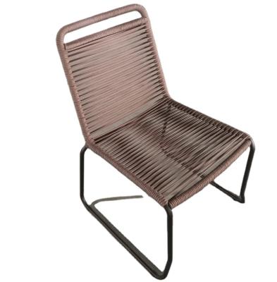 China Eco - Friendly Competitive Price Stacking Rattan Chair Hand - Woven Rope Chair for sale