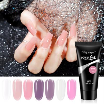 China Nail Art Nail Art Extension Glue Set Double Pattern Nail Art Crystal Extension Nail Brush Glue for sale