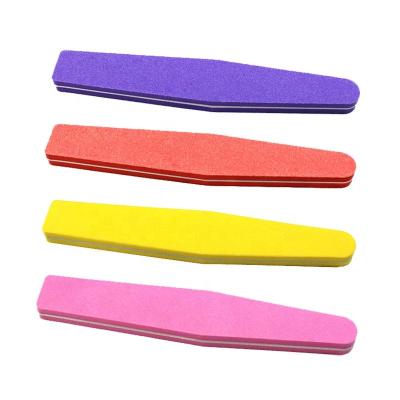 China sandpaper & Cheap Disposable OEM Sponge Manicure Nail Buffer Nail Salon Sponge Nail File Sanding Pads For Nails for sale