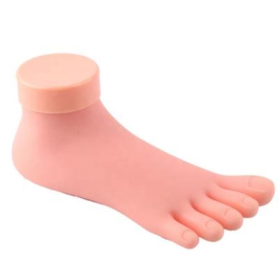 China Manicure Practice Wholesale Running Fake Nail Model Practice Training False Foot Manicure Foot Foot Fake Foot for sale