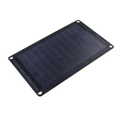 China High Efficiency Solar Panel Lazada New Product 10w Solar Power Mobile Phone Mono USB Lightweight Portable Charger For Camping for sale