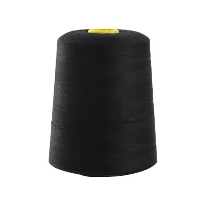 China Hot Melt Polyester Staple Fiber Sewing Thread 100% High Tenacity Polyester Sewing Thread Two Yarn Sewing for sale