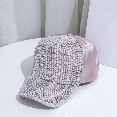 China 2021 COMMON hats wholesale bling rhinestone, rhinestone hats, hats with rhinestones for sale