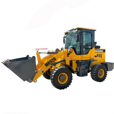 China Farms Wheel Loader Price Model MR920F 1500kg Wheel Cheap Front End Loader for sale