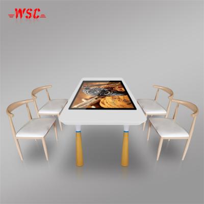 China Indoor TableSmart Android Multi-touch Digital Vending SmartTouch Interactive Capacitive Screen CoffeeTable for sale