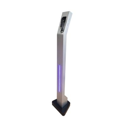 China Stand Floor Base for Face Recognition Temperature Kiosk Metal Alloy Stand or Aluminum Stand Measurement ST for sale