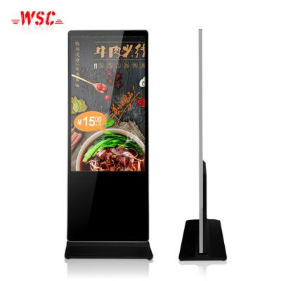 China New Indoor Energy Saving Led LCD Screen 55 Inch Floor Standing Digital Signage for sale