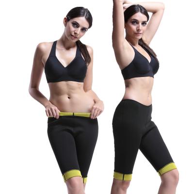 China Breathable Warm High Waist Control Women's Workout Gaiters Neoprene Neoprene Yoga Sweat Sauna Pants for sale