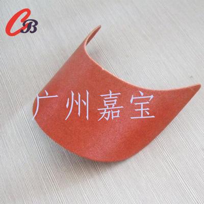 China Character plastic visor for snapback hat for sale