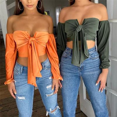 China Breathable Woman Tops Fashionable Ladies Blouses And Sexy Women Long Sleeve Shirts Casual Female Clothing for sale