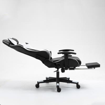 China 2D Rotating Armrest Lifting Ergonomic Racing Seat With Headrest And Lumbar Support Pyramat Gaming Chair Radio for sale