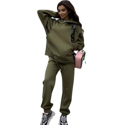 China High Quality Breathable Sweat Sets Sport Winter Manufacturer Jogging Suits For Women for sale