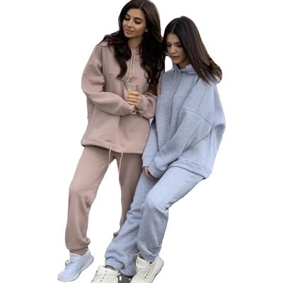 China New Fashion Breathable Trend Women Jogging Joggers Gym Sweat Suit Sets For Women for sale