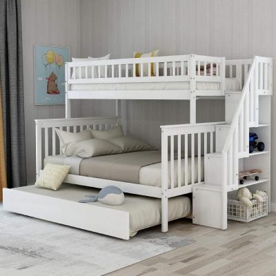 China Storage solid wood disassemble and assemble crib for kids room for sale