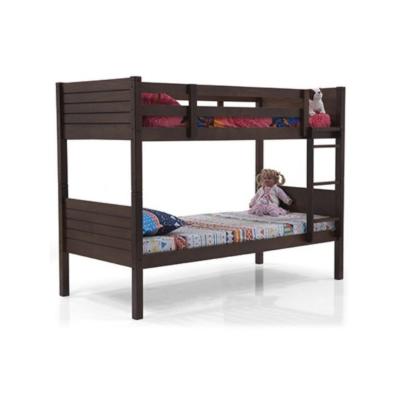 China European Style Wood Storage Safety Kids Bunk Bed Kids Furniture Bunk Bed With Slide for sale