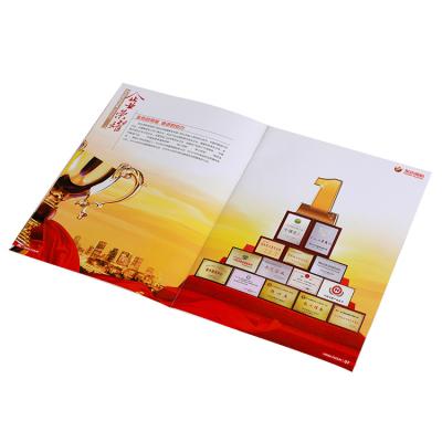 China High Quality Advertising Brochure Custom Design Colorful Tri Fold Custom Printing Brochure for sale