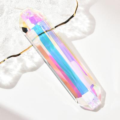 China Art Deco Rainbow Chaser Glass Crystal Chandelier Windchimes Window Sun Catcher Prism Hanging For Car Summer Gift for sale