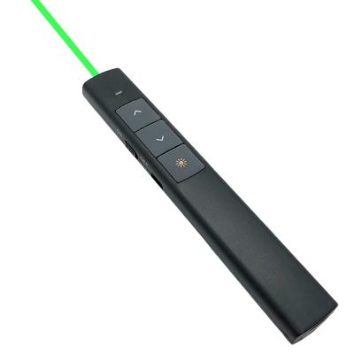 China 532nm Teaching Green Lazer Light Green Laser Pointer Pen Wireless Presenter Green With Laser Pointer for sale