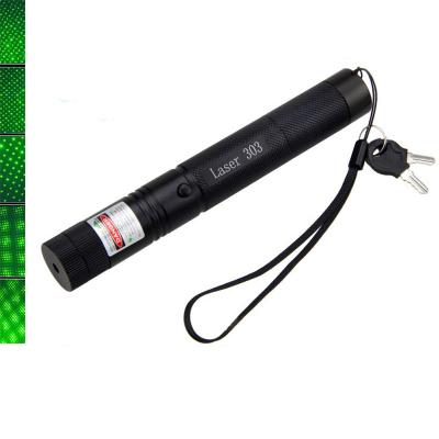 China Cat Dogs Toy High Powerful Laser Pointer 303 Green 532nm Beam Pen Pointer With 18650 Battery And Charger for sale