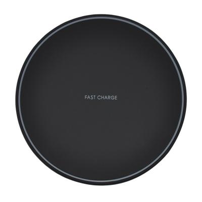 China Phone Charging USB Cable Qi Fast Charging Pad Led Portable Wireless Charger for sale