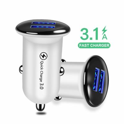 China Mobile Phone Tablet MP3 Qc3.0 Usb Car Charger Car Charger Mobile Phones Wireless Charger for sale