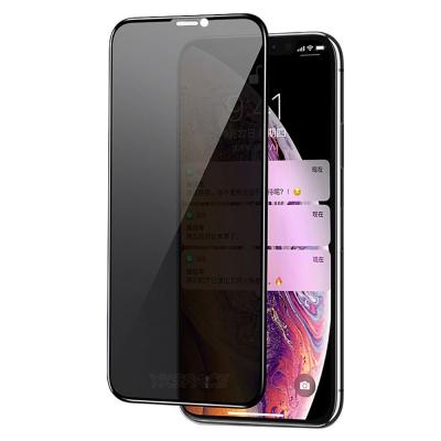 China Anti New Privacy 9h Peep Anti Spy For Iphone X Tempered Glass Mobile Phone Screen Protector Film Guard for sale