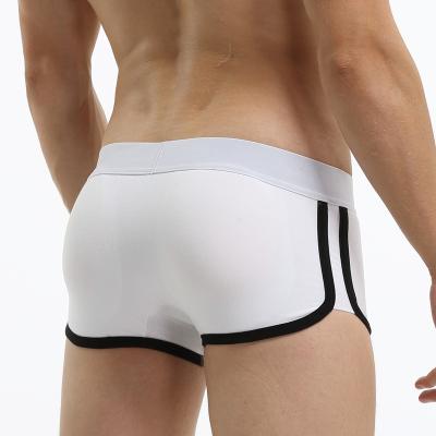 China Breathable Enhancer Men's Bump Boxer Butt Lifter Pad Briefs For Men Push Up Face Briefs Butt Underwear For Men for sale