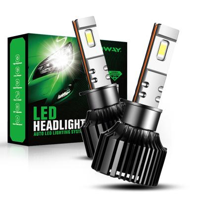 China High Quality Led Canbus 6500k H4 LED Car Bulb Mini H3 H11 9005 9006 880 K1 Led H7 H7 H4 Led Headlight for sale