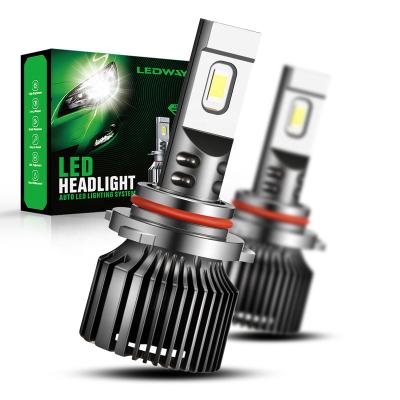 China Wholesale Auto Led Hb3 Hb4 H1 H7 H8 H11 H16 9005 Canbus 9006 9012 H4 Led Headlight 6000K for sale