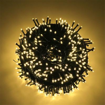 China String Lights 2022 Christmas Decoration Lights 10m 100 Led String Light Wedding Garland Outdoor Curtain Lamps Christmas Tree Light 110v/220v for sale