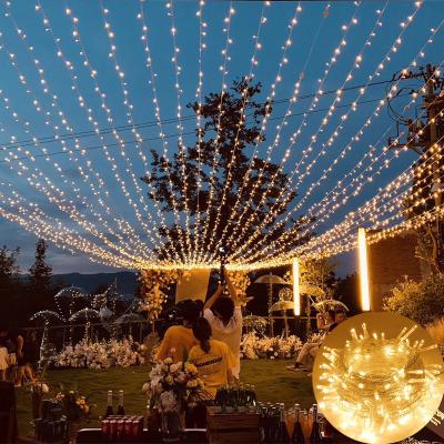 China Fairy Birthday Ramadan Party Festoon Wedding Garland Indoor Garden Outdoor Waterproof Ramadan String Lights Tree Decorations Decoration Lights 10m 100Led for sale