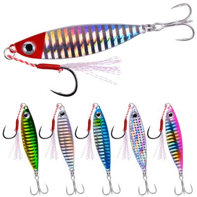 China Bait 3.9cm/7g Bait Fishing Lure Lead Fish Spinnerbait Spoon Metal Minnow Blade Lie Plopper PESCA Ice Jigs LM0584 for sale