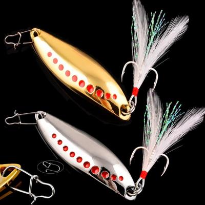 China 1PCS 3.5g 5g 7.5g 10g 15g 20g 25g Metal Vib Leech Spinners Spinners Bait Bait Lure Fishing Tackle For Bass Pike Perch Metal Spinner Bait for sale