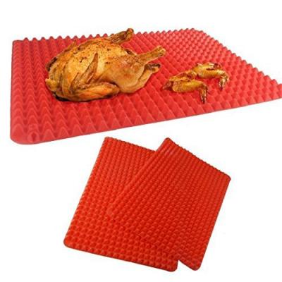 China New Arrival Viable BPA Free Silicone Non Stick Multifunctional Home Baking Pizza Nasal Mat Microwave Oven Mat Baking Mat for sale