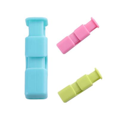 China Viable New Arrival Spring Design ABS Kitchen Food Bag Hot Sealing Clips Plastic Seal Pour Storage Clip For Coffee Snack Bags for sale