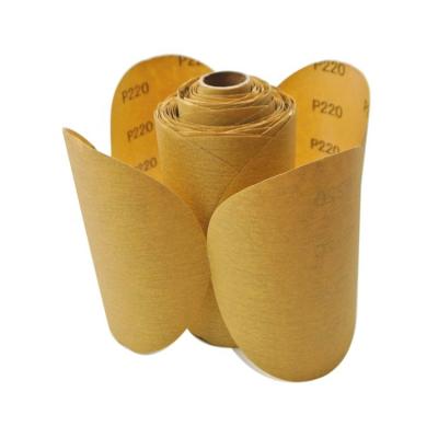 China Sander And Other DIY Tools SATC Premium Gold Sandpaper Bond Sticky Back Roll 12-PACK 6