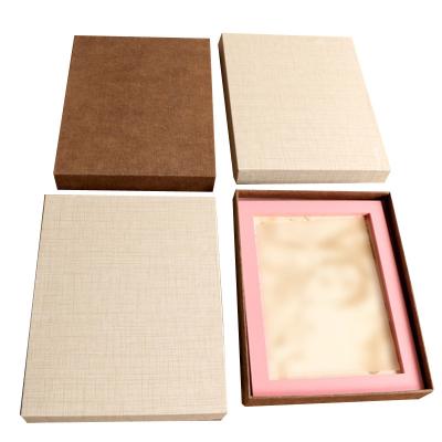 China Recycled Materials Custom Logo Printing Cardboard Clothing Box Packaging Scarf Gift Box For Clothing for sale