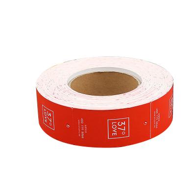 China High Quality Recyled Custom Design Clothing Paper Swing Hang Tags for sale