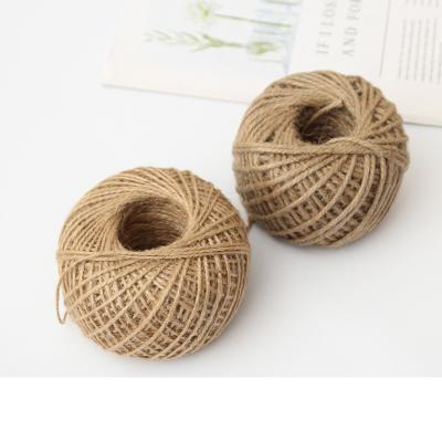 China DIY Nature Jute Rope For Decoration Jute Rope 1mm/2mm/3mm/4mm Jute Wrapping Rope for sale