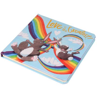 China paper & Cardboard Board Books Printing Service Supplier Custom Kids Color Hardcover Story Picture Book Printing for sale