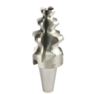 China HSS. PM-HSS. Carbide. Carbide-welded or customized customize 7:24 taper shank helix digital roughing cutters finger milling cutters main structure size for sale