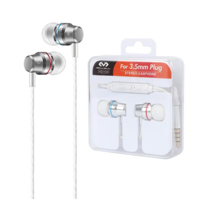 China MICCELL Earphones 3.5mm Comfortable Wearing Custom Earphone Wired Earbuds With MIC Wholesale Wired Earbuds For iphone 6 for sale