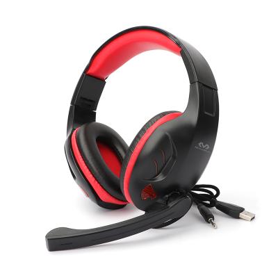 China 3.5mm Wired Headset Headphone Earphone Stereo PC Wired Earphone Headband Wired Gaming Headset Earphone for sale