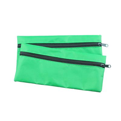 China New arrival fashion stationery polyester fiber soft zipper kids pencil case for school for sale