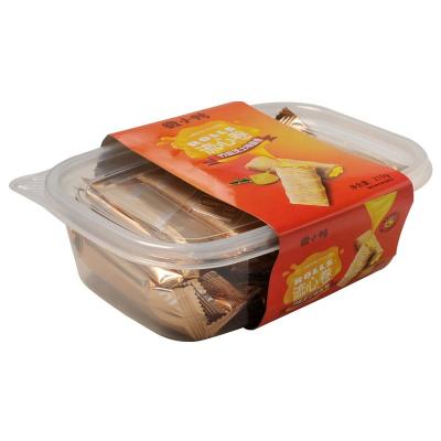 China Factory Normal Sales Crunchy Biscuit Wafer Rolls Outside And Bamboo Salt Cheese Cream Inside Snack Rolls for sale